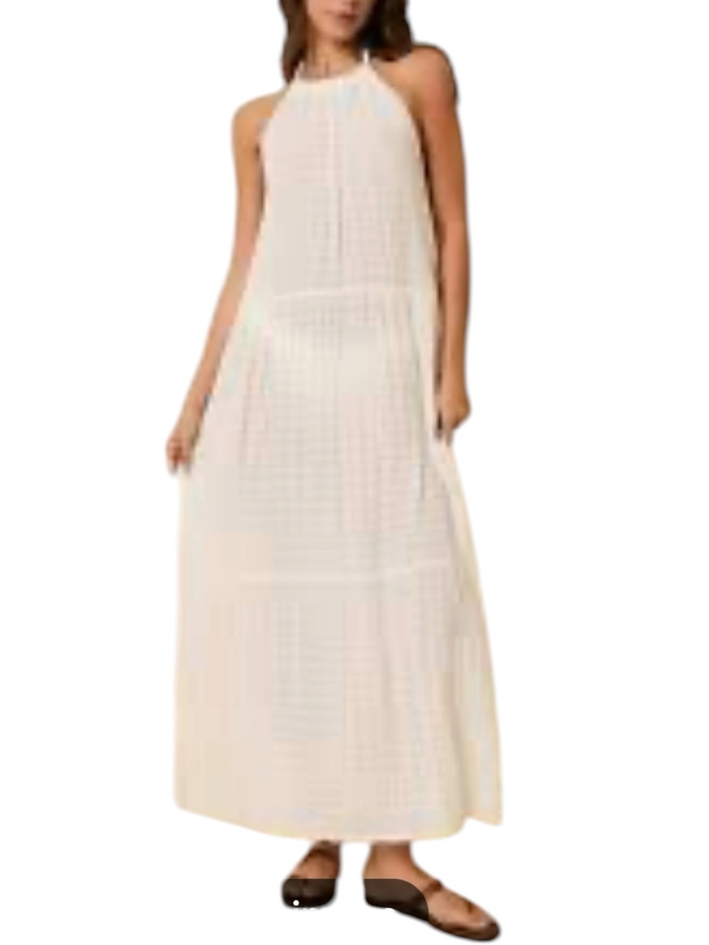SOLID & STRIPED The Kai Maxi Dress Coverup, Optic White